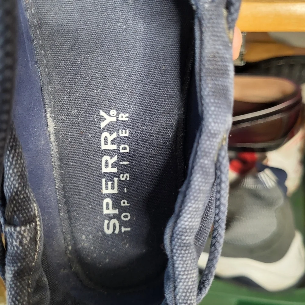 Sperry Navy Blue Men's Casual Boat Deck Shoes SZ 11